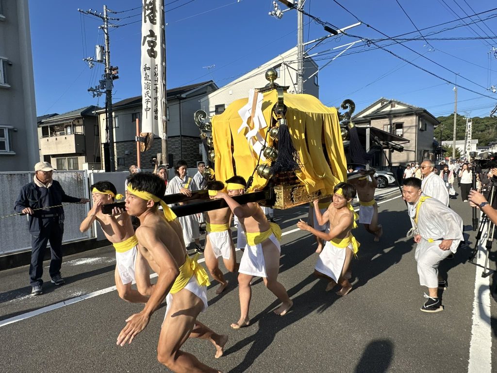 勝岡八幡神社秋祭り写真