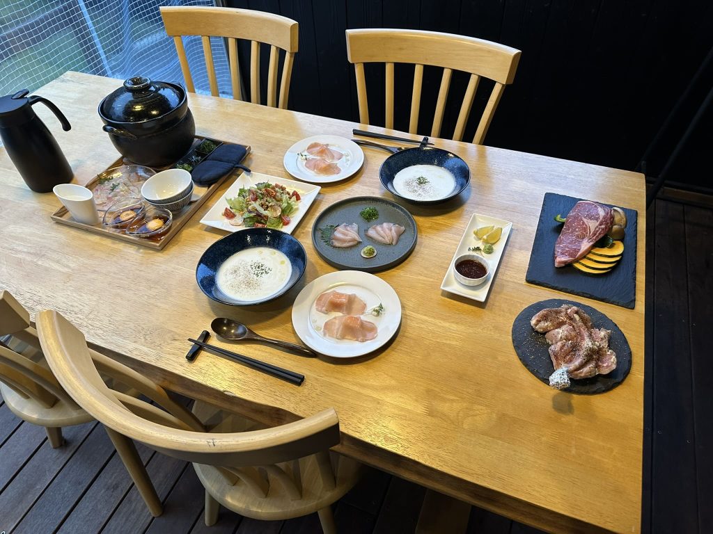 ITTEKURAi 松山、翠棟の夜の食事について