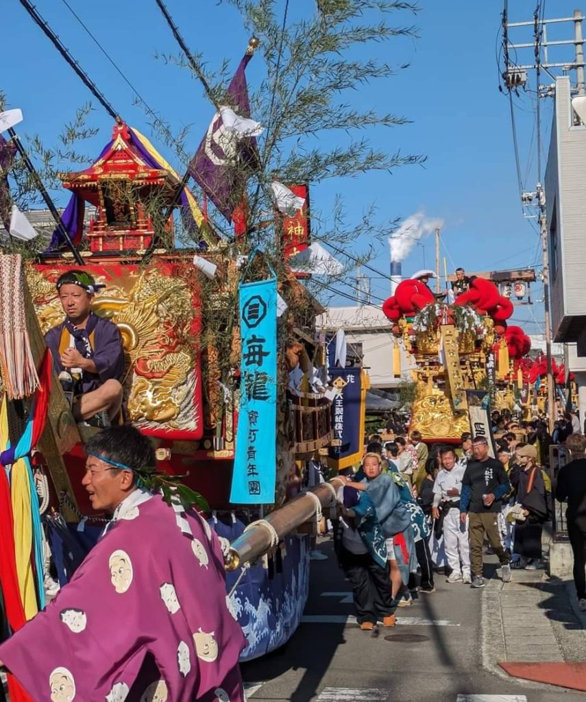 伊予三島秋祭り 愛媛県四国中央市三島・寒川・豊岡地区写真