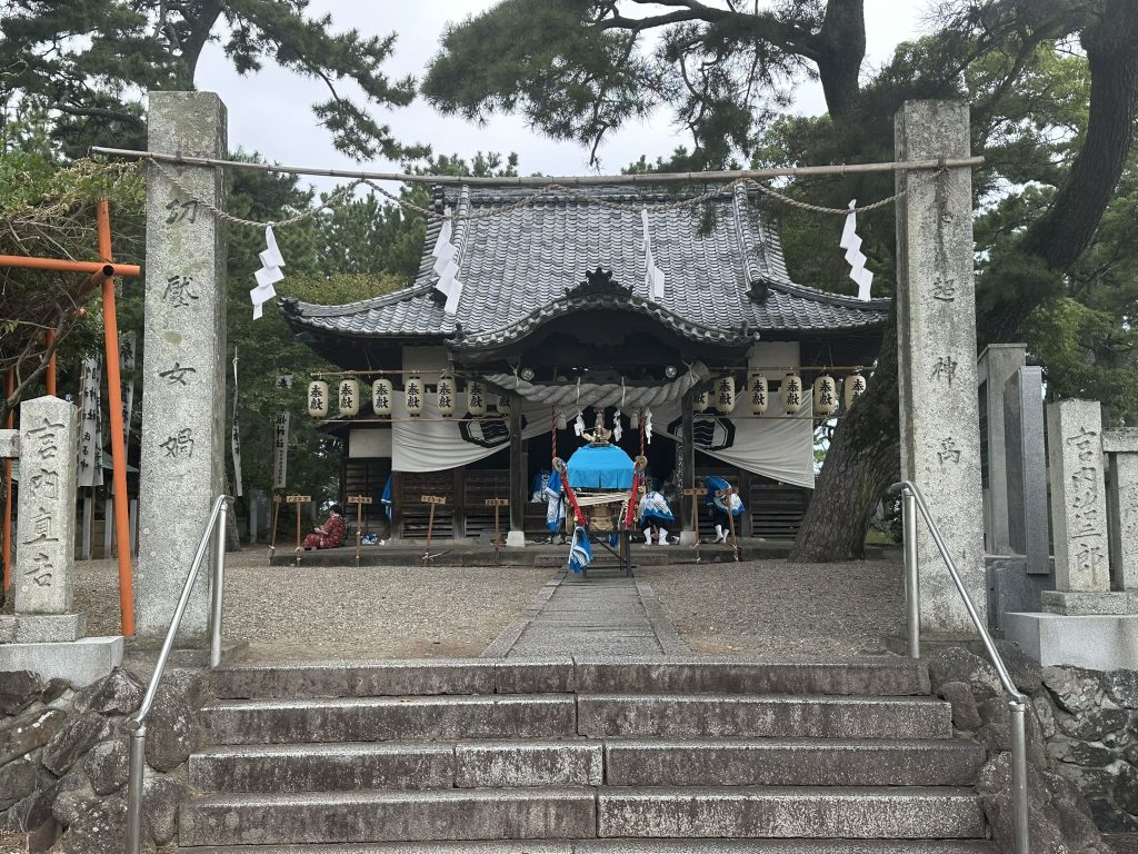 五色浜神社秋祭り写真