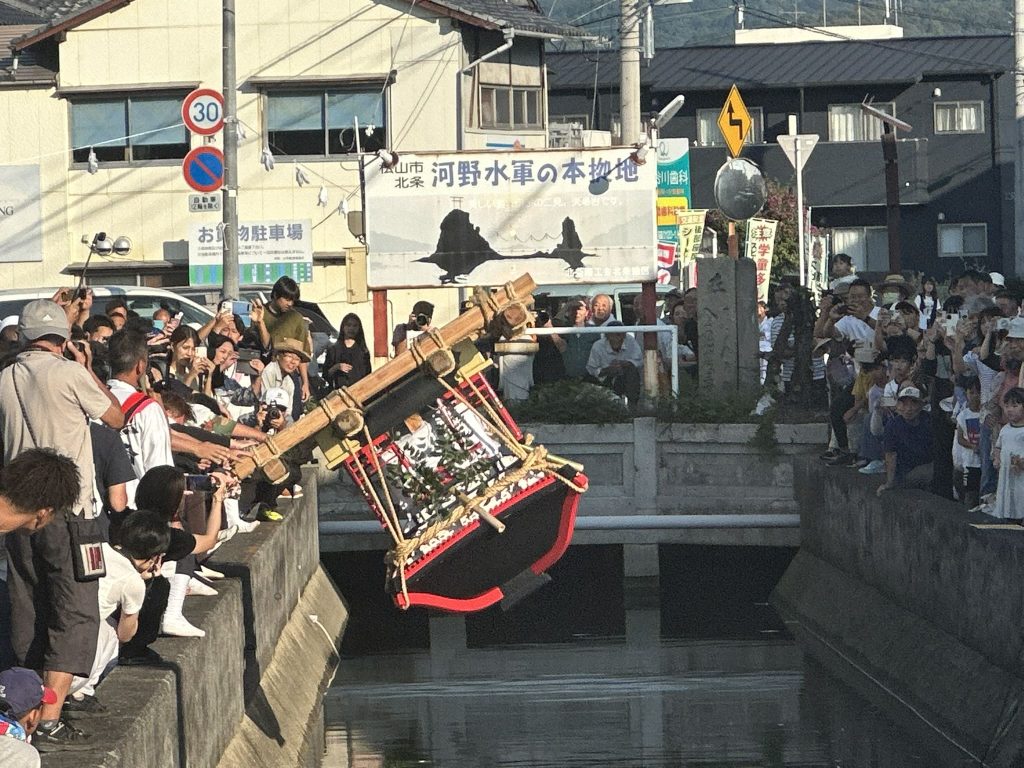 北条秋祭り 神輿みぞぎ写真