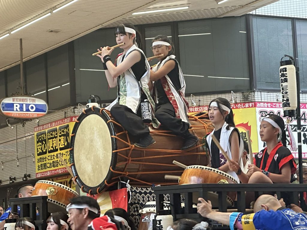 打吹童子ばやし太鼓2