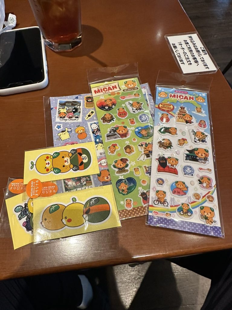色々なみきゃんシールのみきゃん