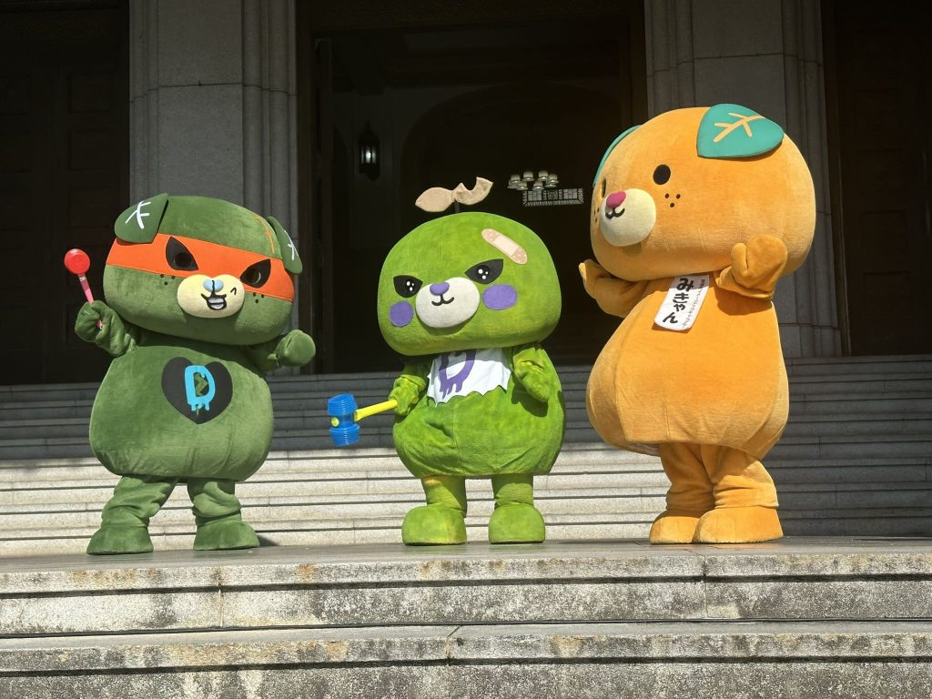 みきゃんお誕生日会 再度みきゃんの登場と写真撮影会