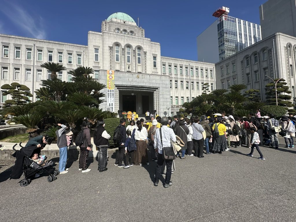 みきゃんお誕生日会 再度みきゃんの登場と写真撮影会