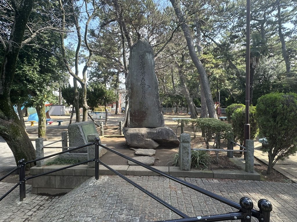 習志野騎兵旅団発祥の地石碑