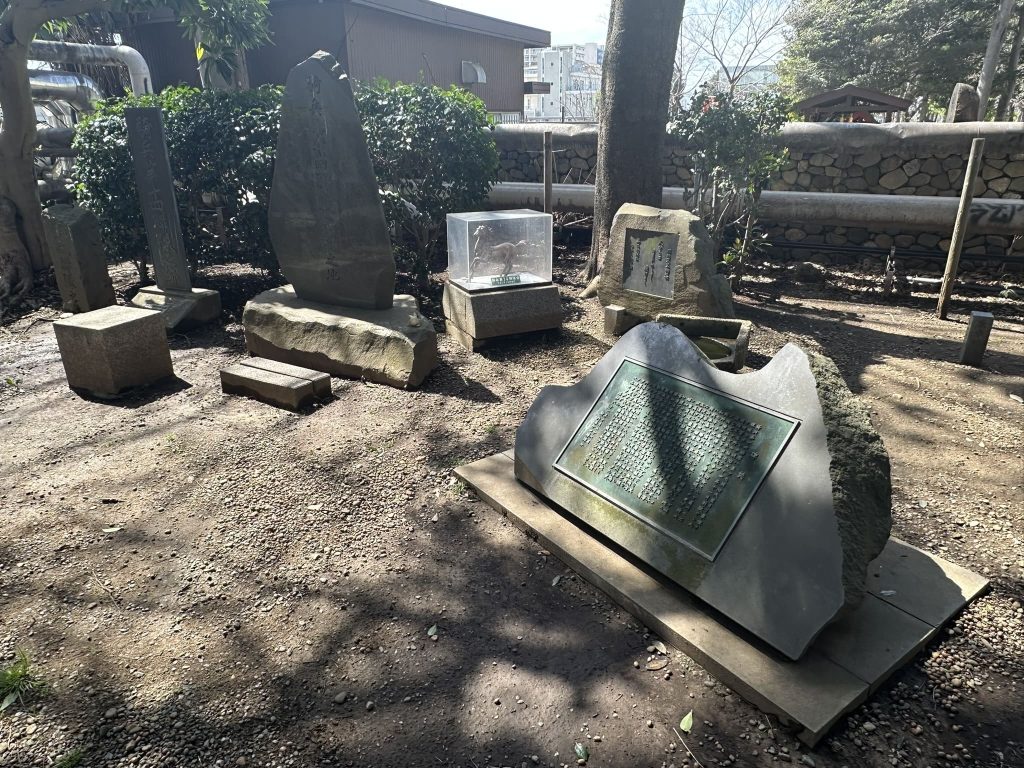 騎兵第十四聯隊発祥の地の碑(日本大学敷地内)