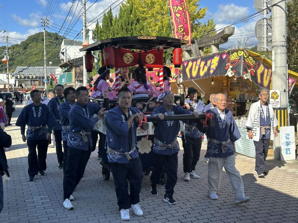 吉田町秋祭り　愛媛県宇和島市吉田町