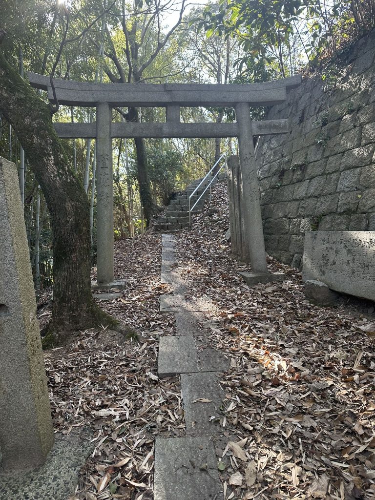 村上神社階段