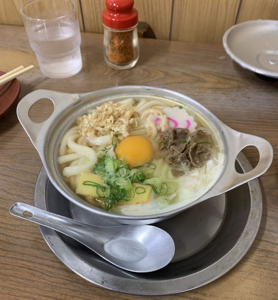 鍋焼きうどん