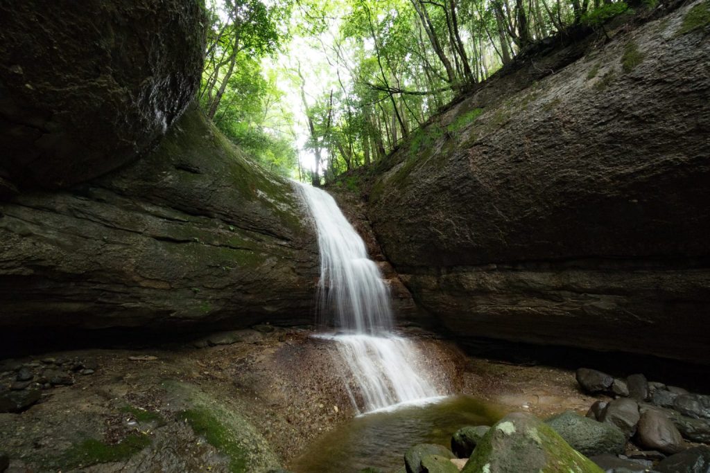 滑川渓谷（愛媛県東温市）