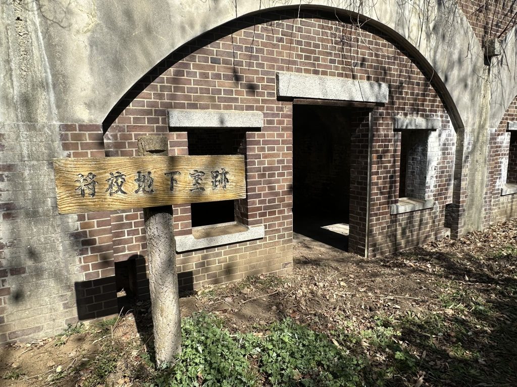 将校地下室跡(愛媛県今治市 小島の芸予要塞跡散策)