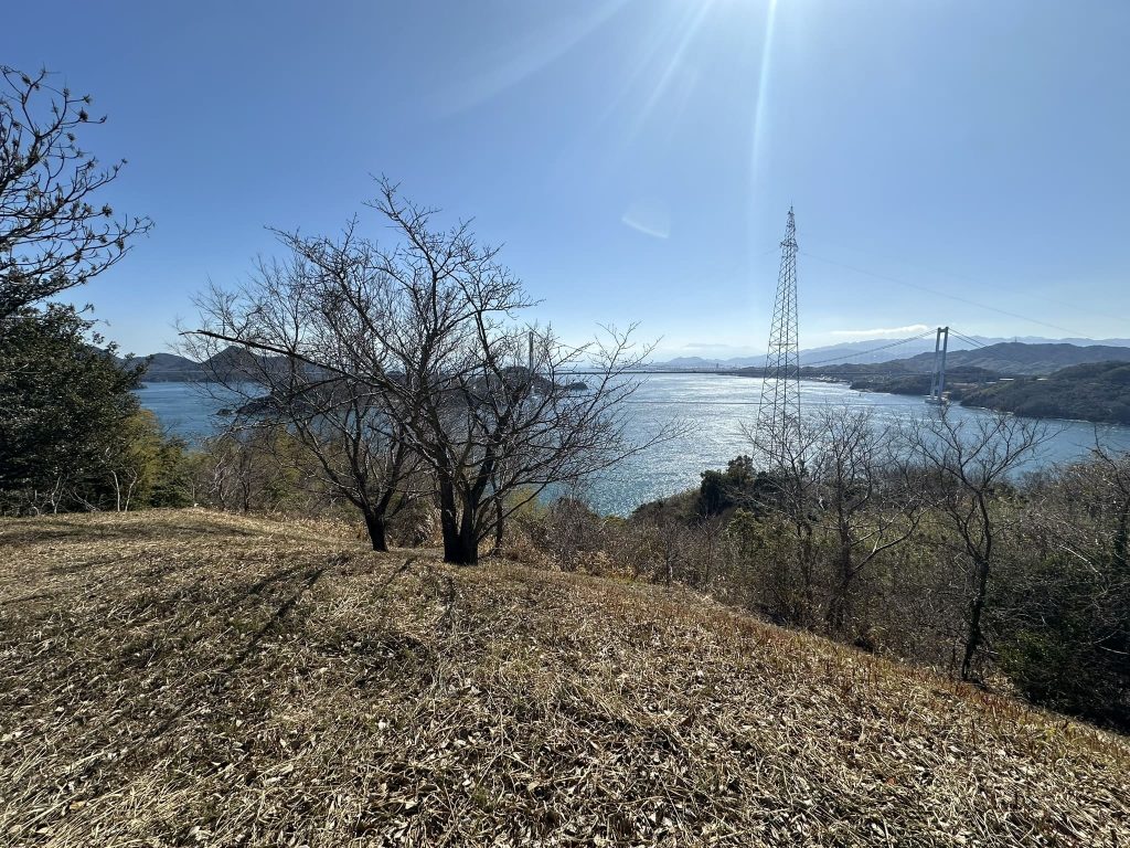 司令塔跡(展望台)(愛媛県今治市 小島の芸予要塞跡散策)