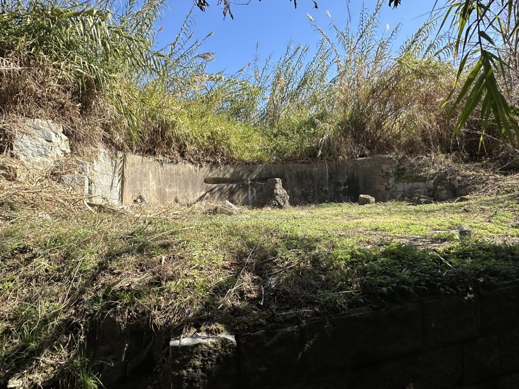 北部砲台への爆撃演習の後について(愛媛県今治市 小島の芸予要塞跡散策)