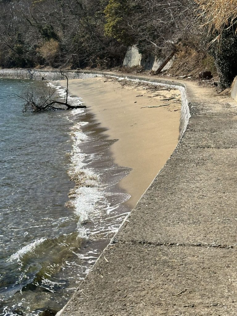 小島の海辺や遊歩道について(愛媛県今治市)