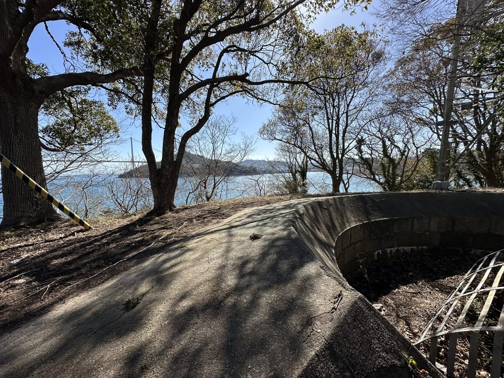 探照灯跡(愛媛県今治市 小島の芸予要塞跡散策)
