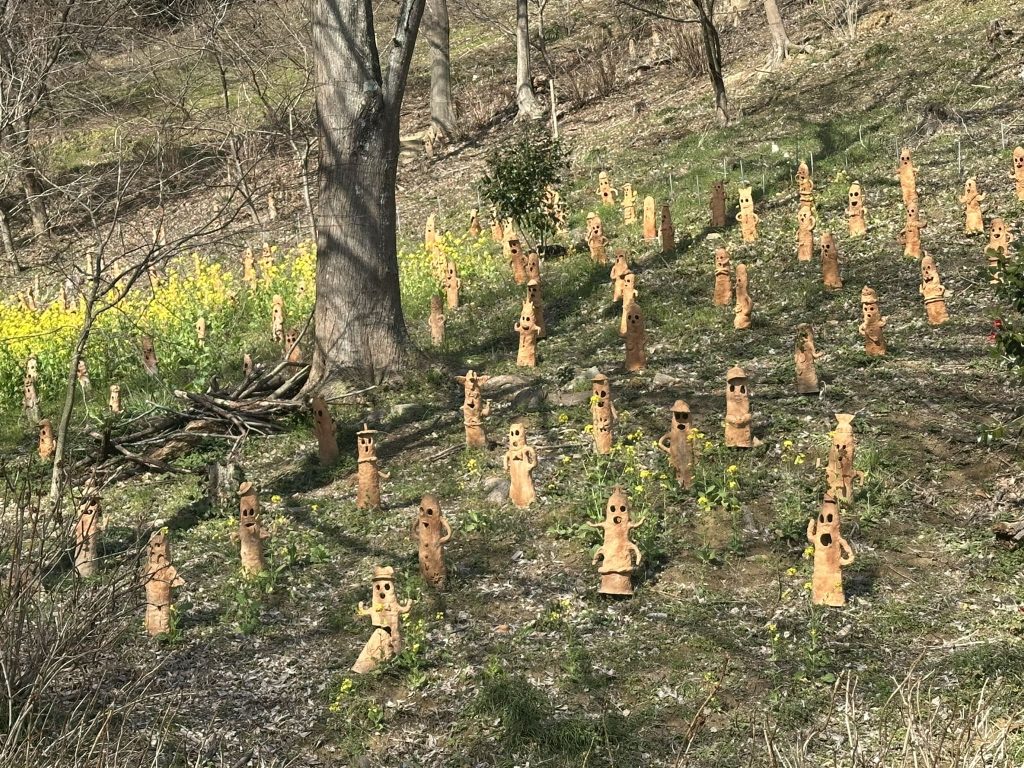 小学生が作った埴輪が2,000体以上！五郎兵衛谷古墳群・里山の埴輪たち（愛媛県松山市鷹子町）