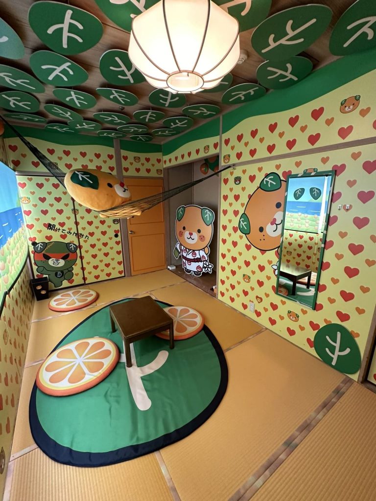 道後プリンスホテル　みきゃん＆こみきゃんルーム（愛媛県松山市）
