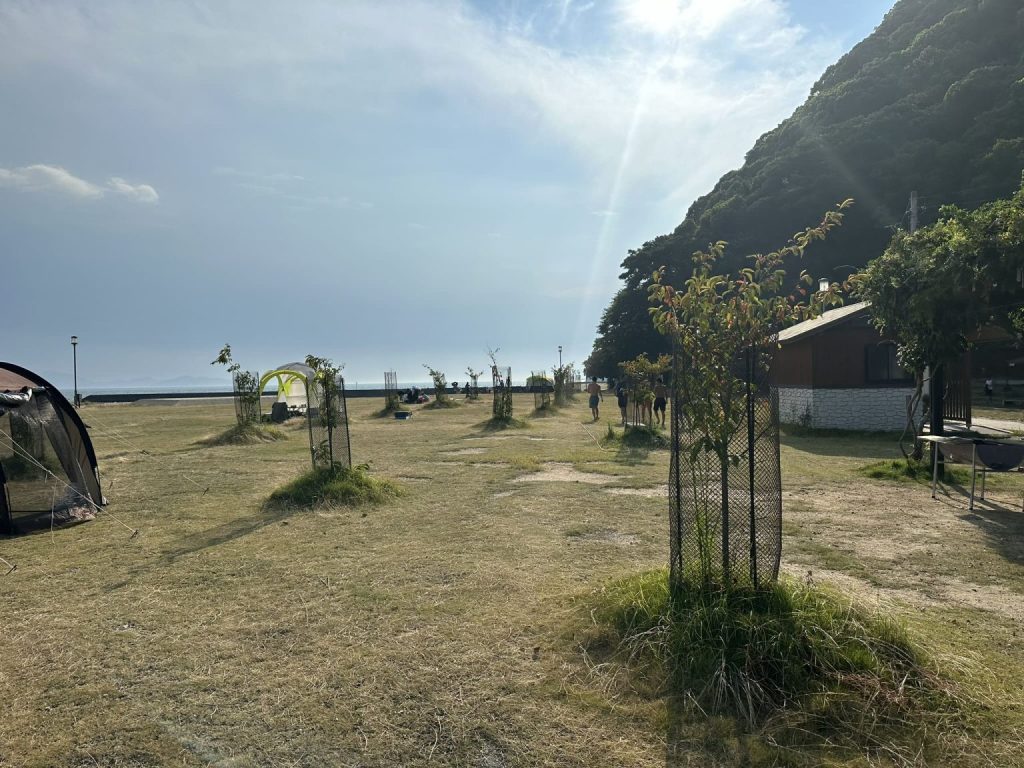 北条鹿島キャンプ場（愛媛県松山市）