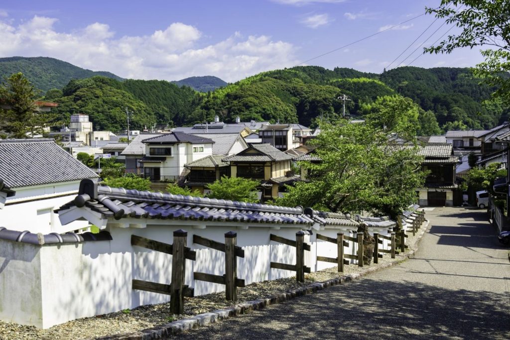 大洲の街並み