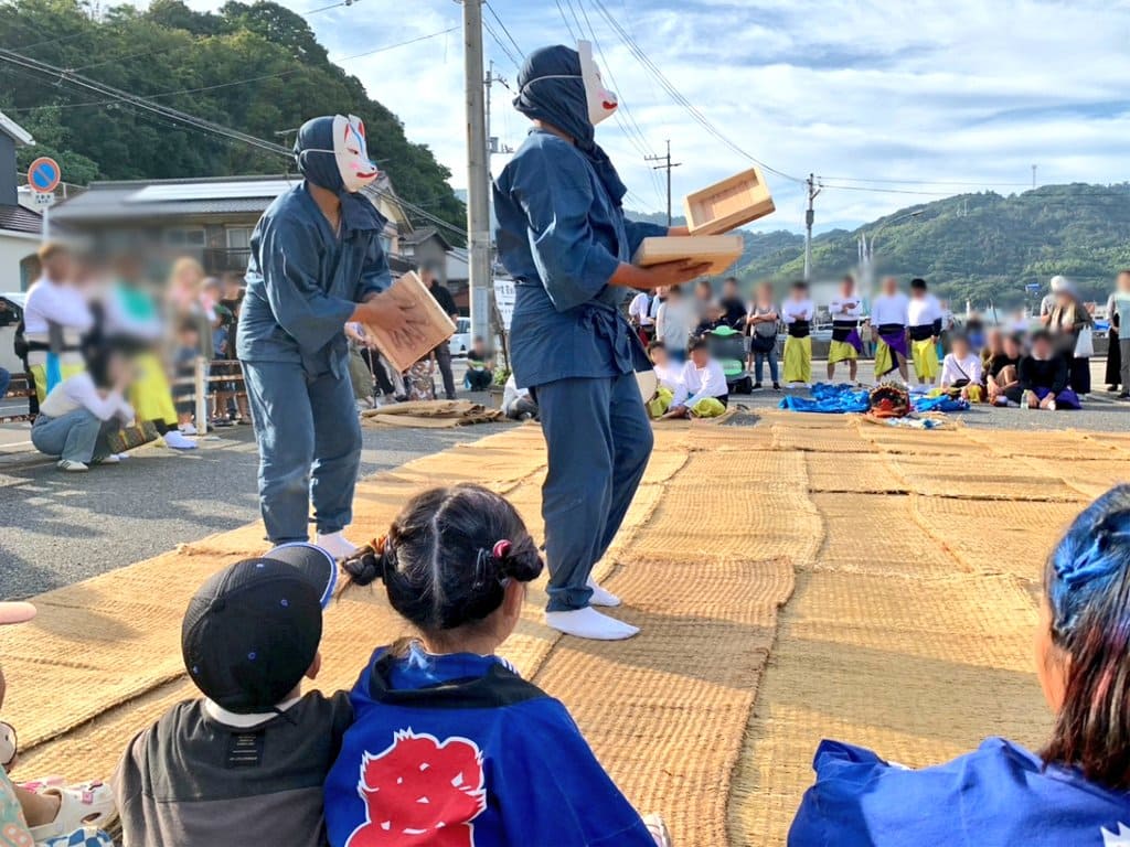 宮窪の秋祭り写真