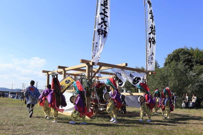 愛南町秋祭り写真