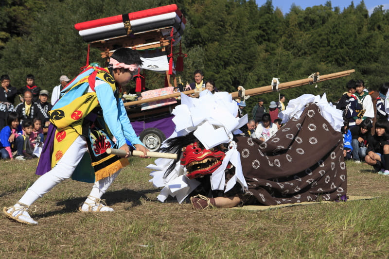 愛南町秋祭り写真