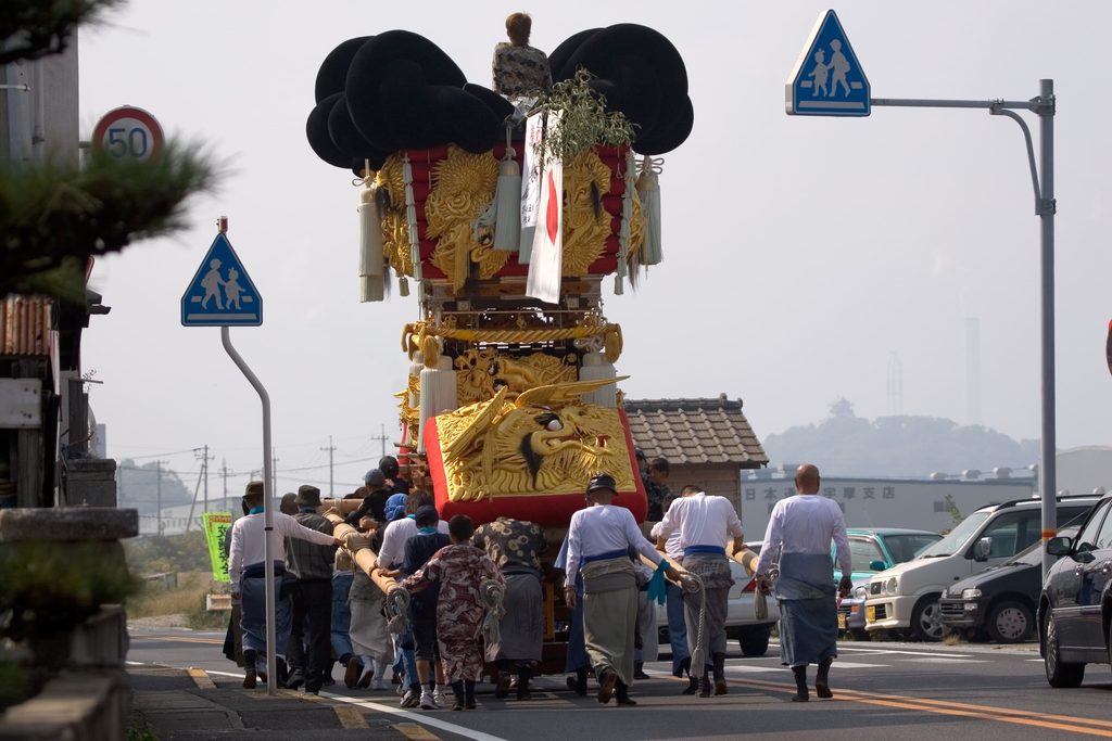 川之江秋祭り 四国中央市内
