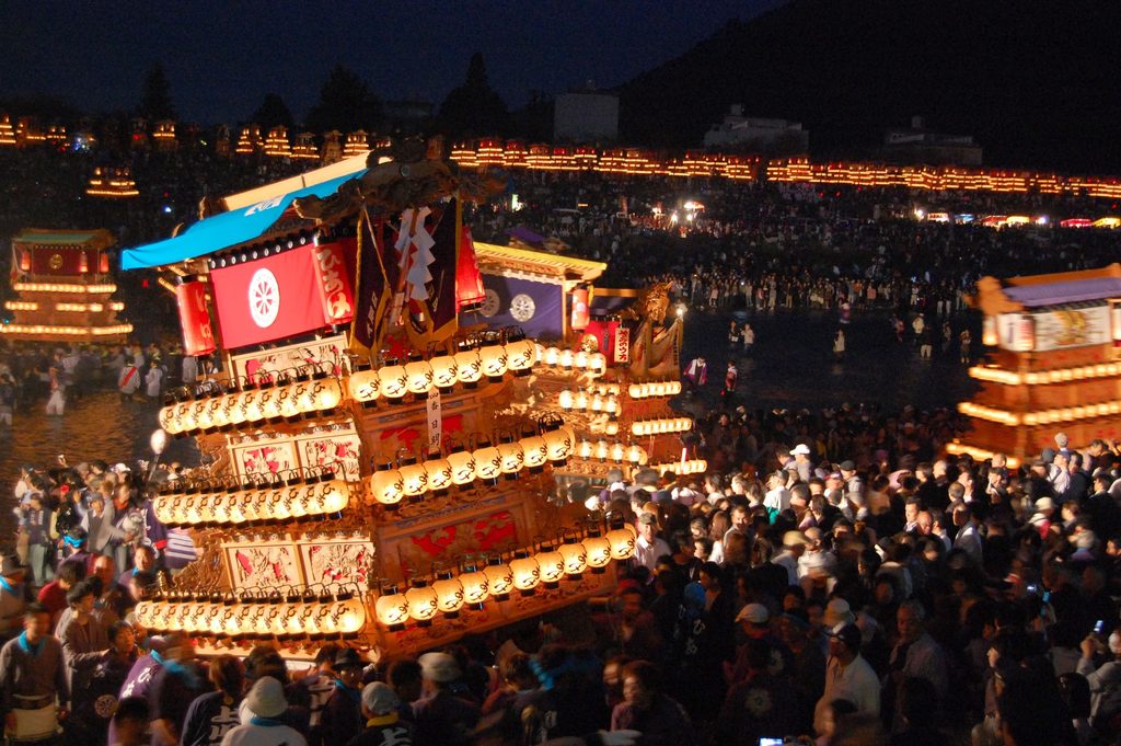 西条秋祭り 川入
