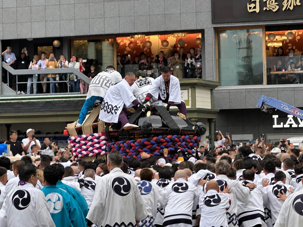 松山道後秋祭り鉢合わせ写真