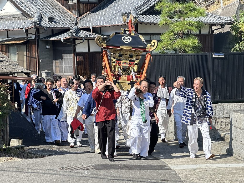 三島神社秋祭り 本祭りの様子