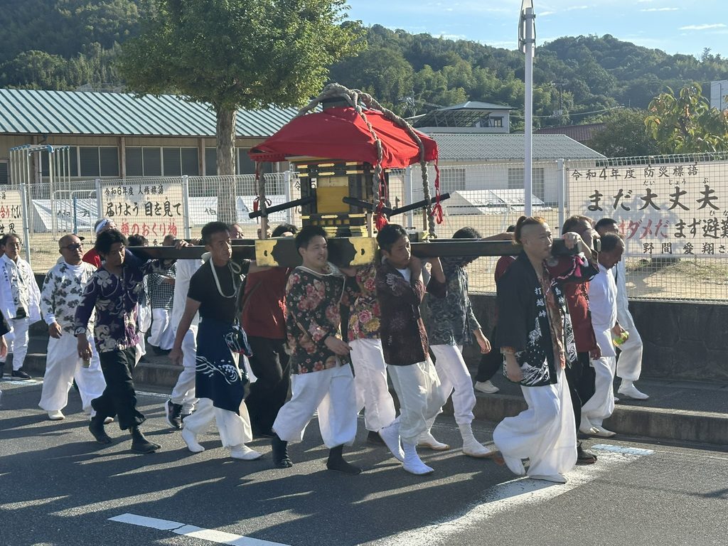 三島神社秋祭り 本祭りの様子