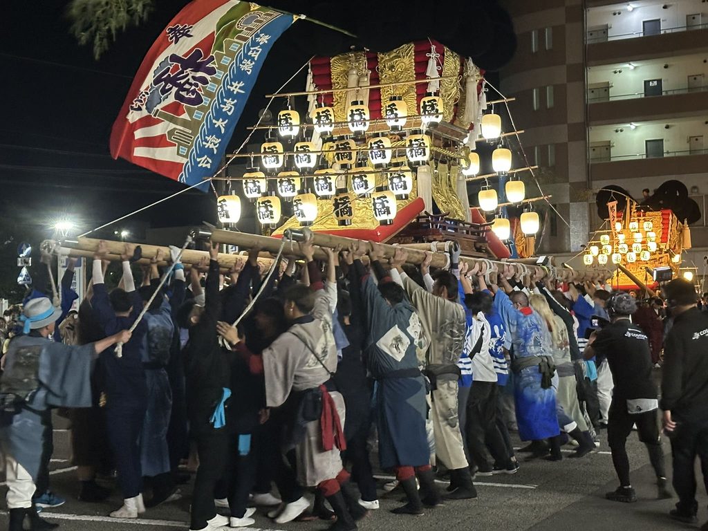 川之江秋祭り 川之江町太鼓台統一寄