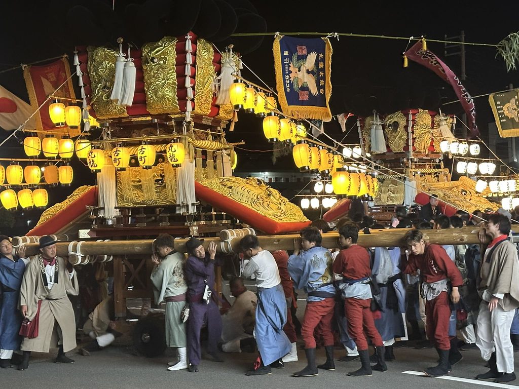 川之江秋祭り 川之江町太鼓台統一寄