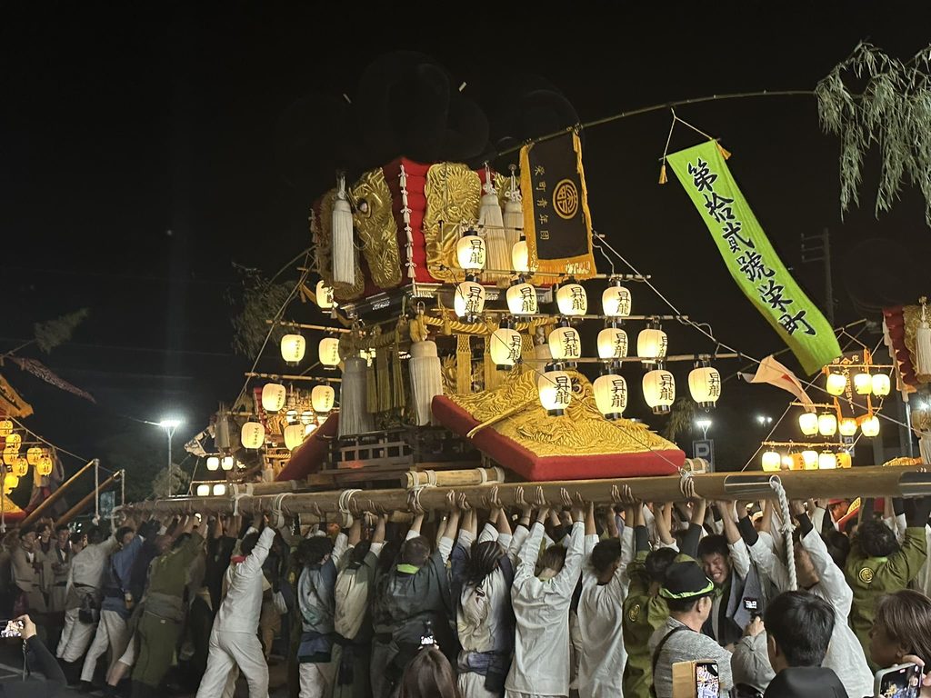 川之江秋祭り 川之江町太鼓台統一寄