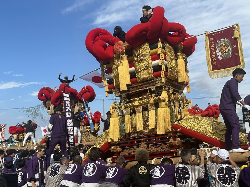 伊予三島秋祭り　三島太鼓台統一寄