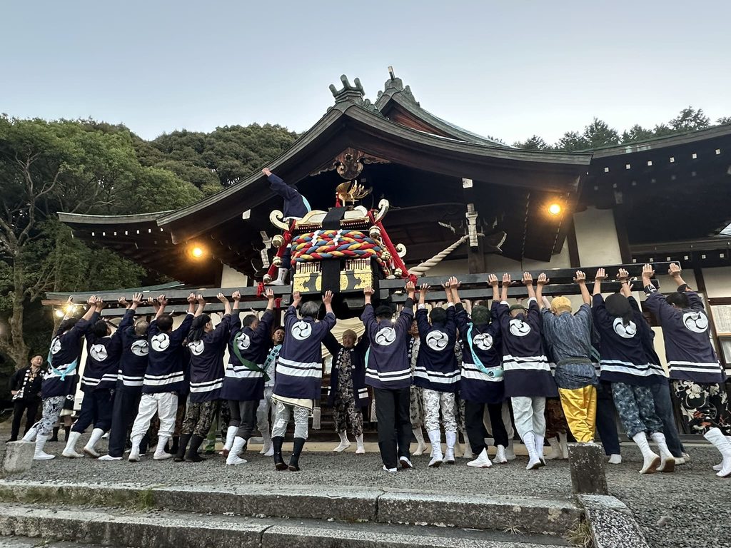 桑原八幡神社例大祭 宮出し