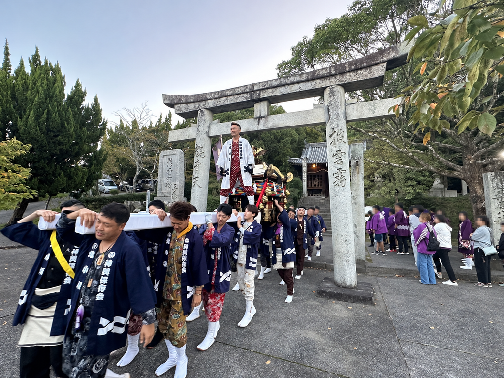 桑原八幡神社例大祭 宮出し