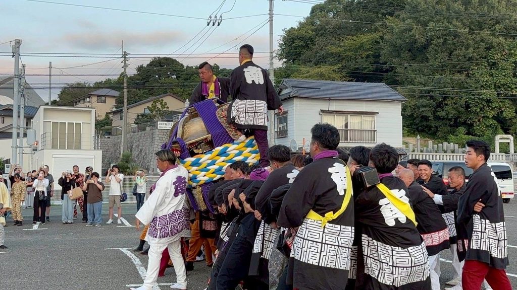 松山秋祭り 高浜大神輿鉢合わせ