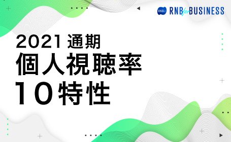 愛媛エリア個人視聴率 10特性