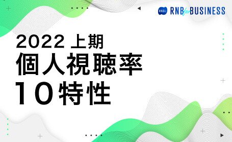 愛媛エリア個人視聴率 10特性